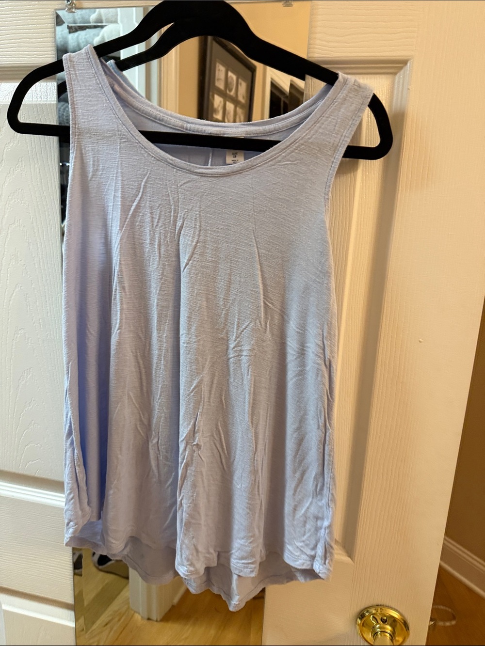 Old Navy Light Lavender Scoop Neck Tank Top